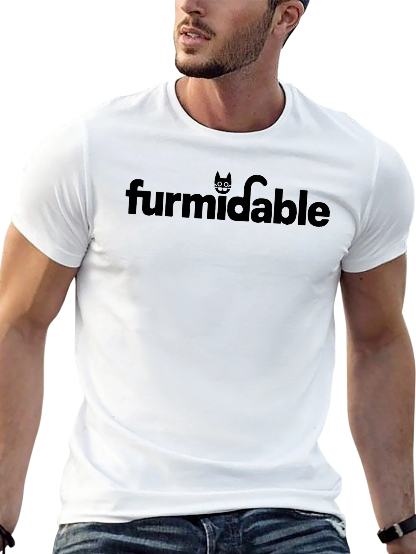 FurmIdable Cat Graphic T-Shirt - Unisex Casual Tee