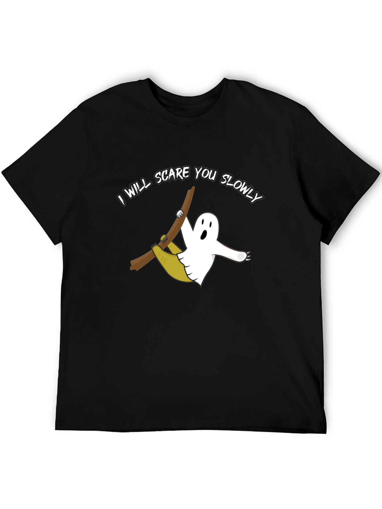 Funny Ghost Sloth Halloween T-Shirt