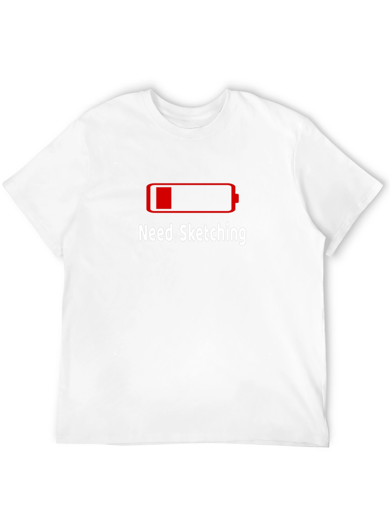 Need Sketching T-Shirt - Creative Artist Apparel