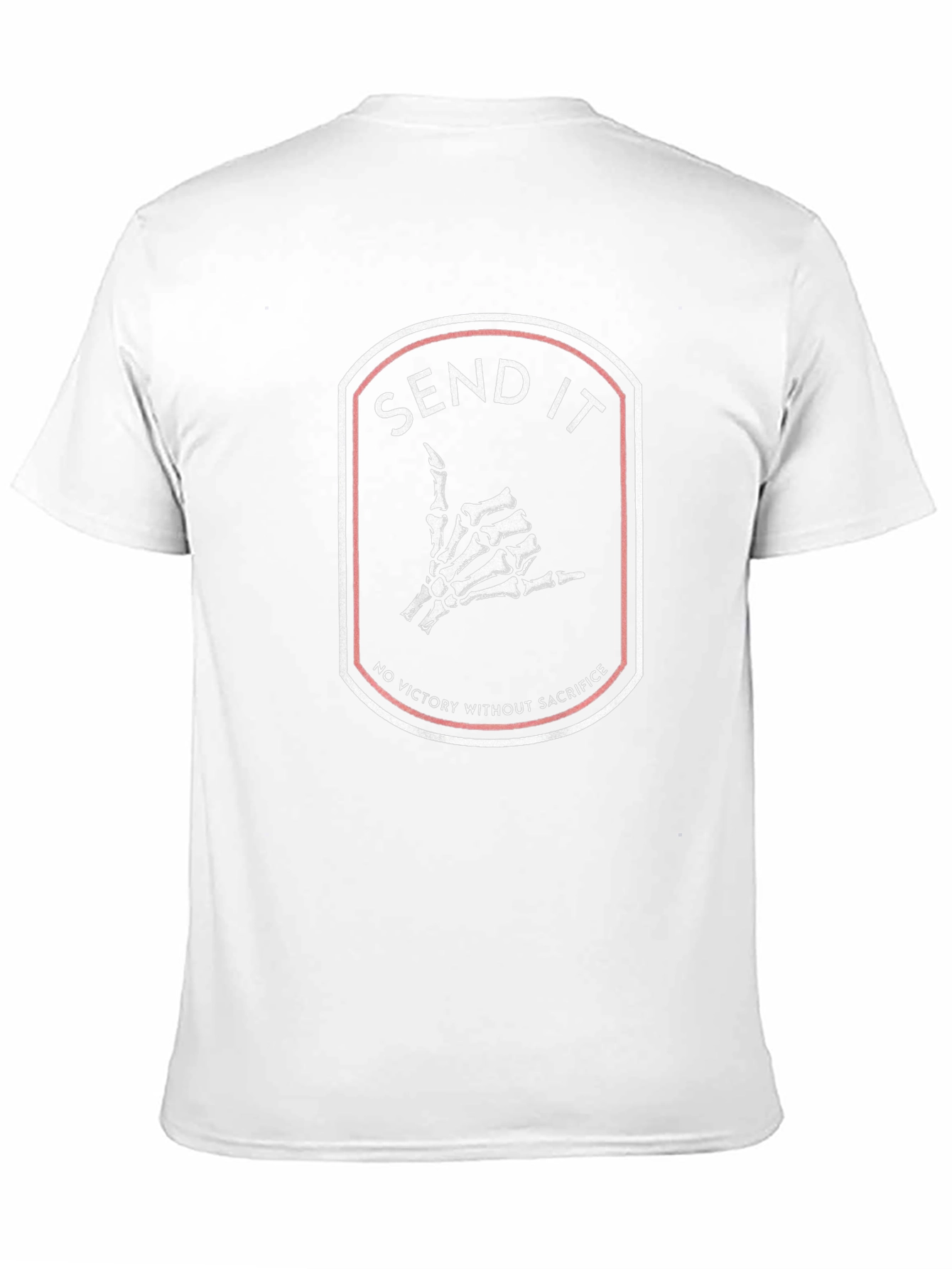 Send It Graphic Tee - Skeleton Hand Shaka Sign