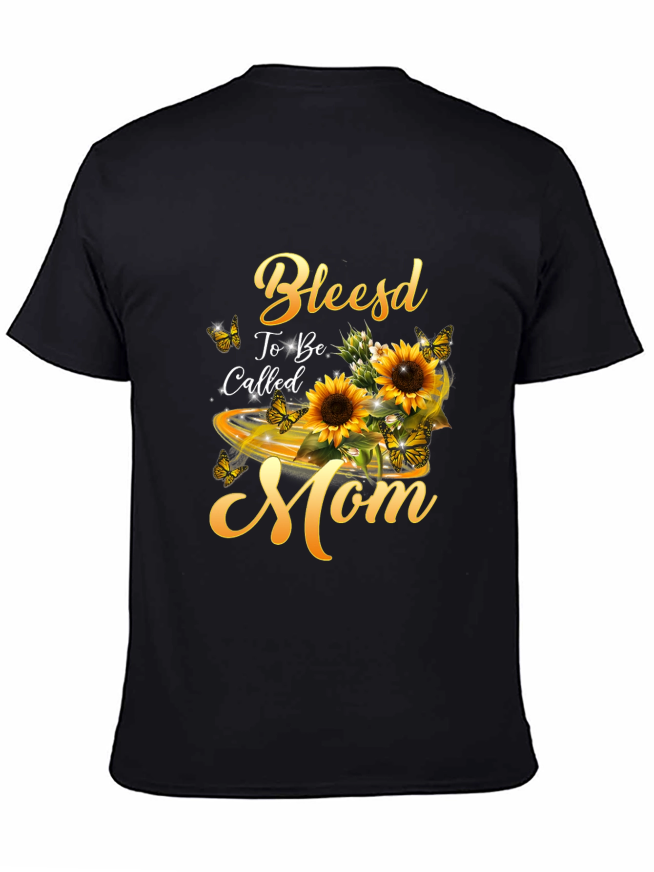 Blessed To Be Called Mom Sunflower T-Shirt