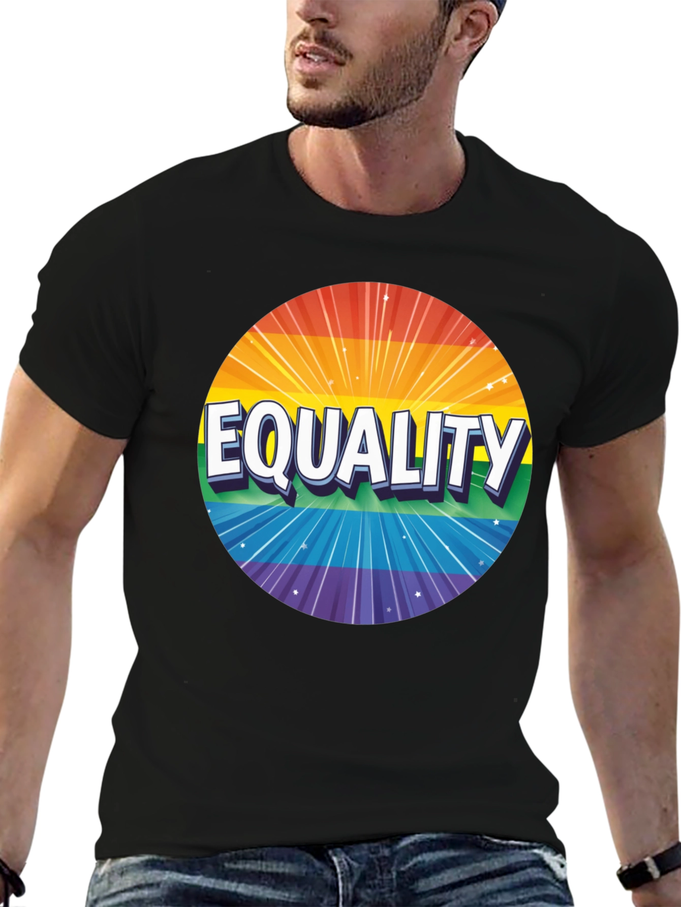 Equality Rainbow Pride T-Shirt - Unisex