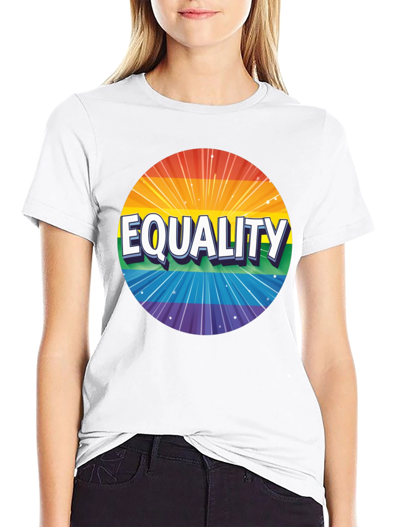 Equality Rainbow Pride T-Shirt - Unisex