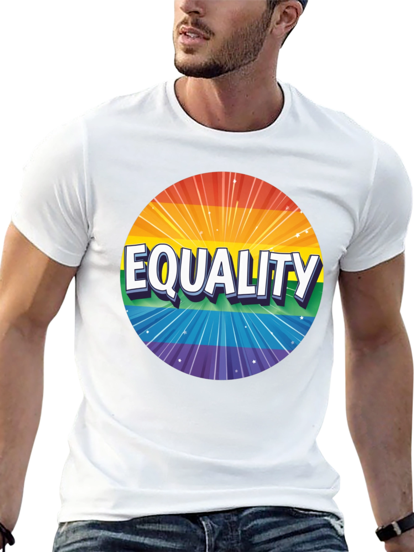 Equality Rainbow Pride T-Shirt - Unisex