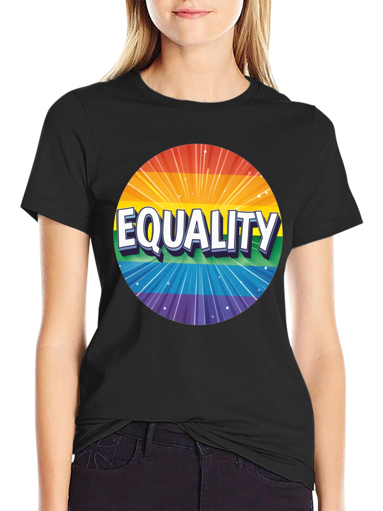 Equality Rainbow Pride T-Shirt - Unisex