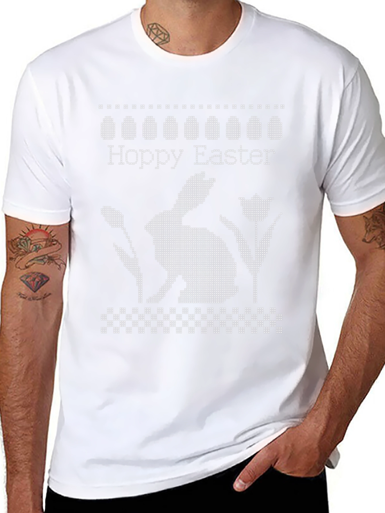 Hoppy Easter Bunny Graphic Tee