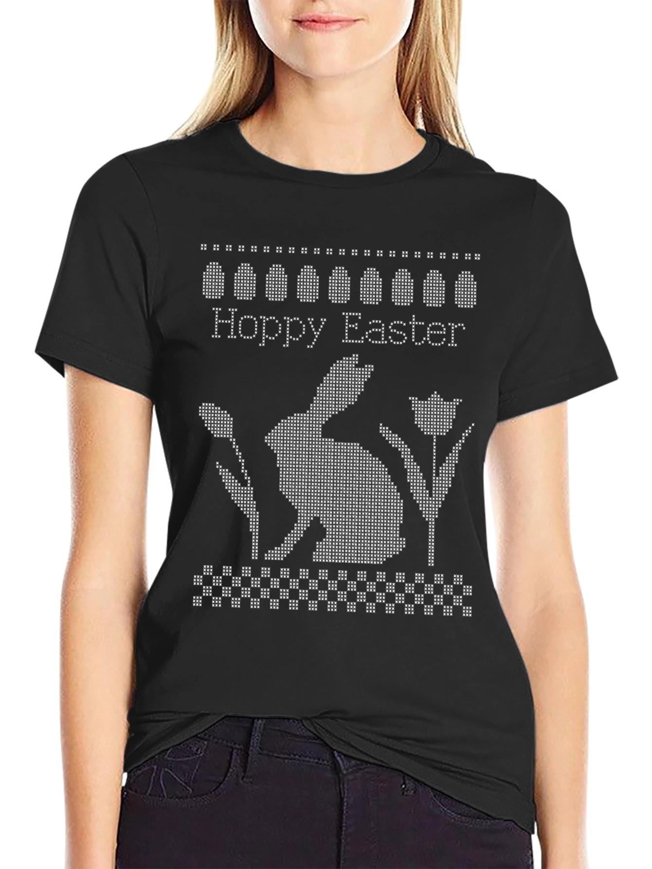 Hoppy Easter Bunny Graphic Tee