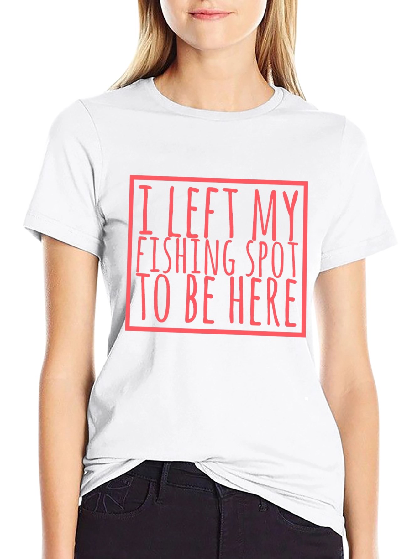 Fishing Spot T-Shirt - Humorous Angler Tee