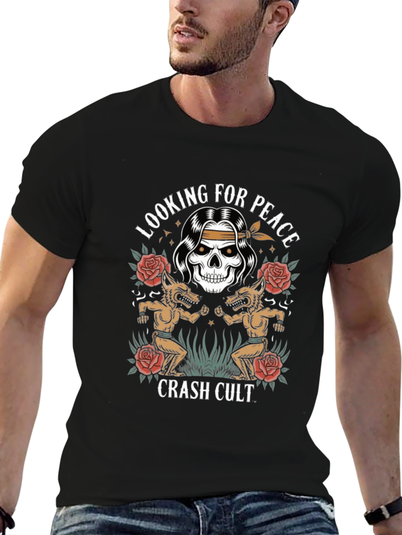 Crash Cult Peace Seeker Graphic T-Shirt