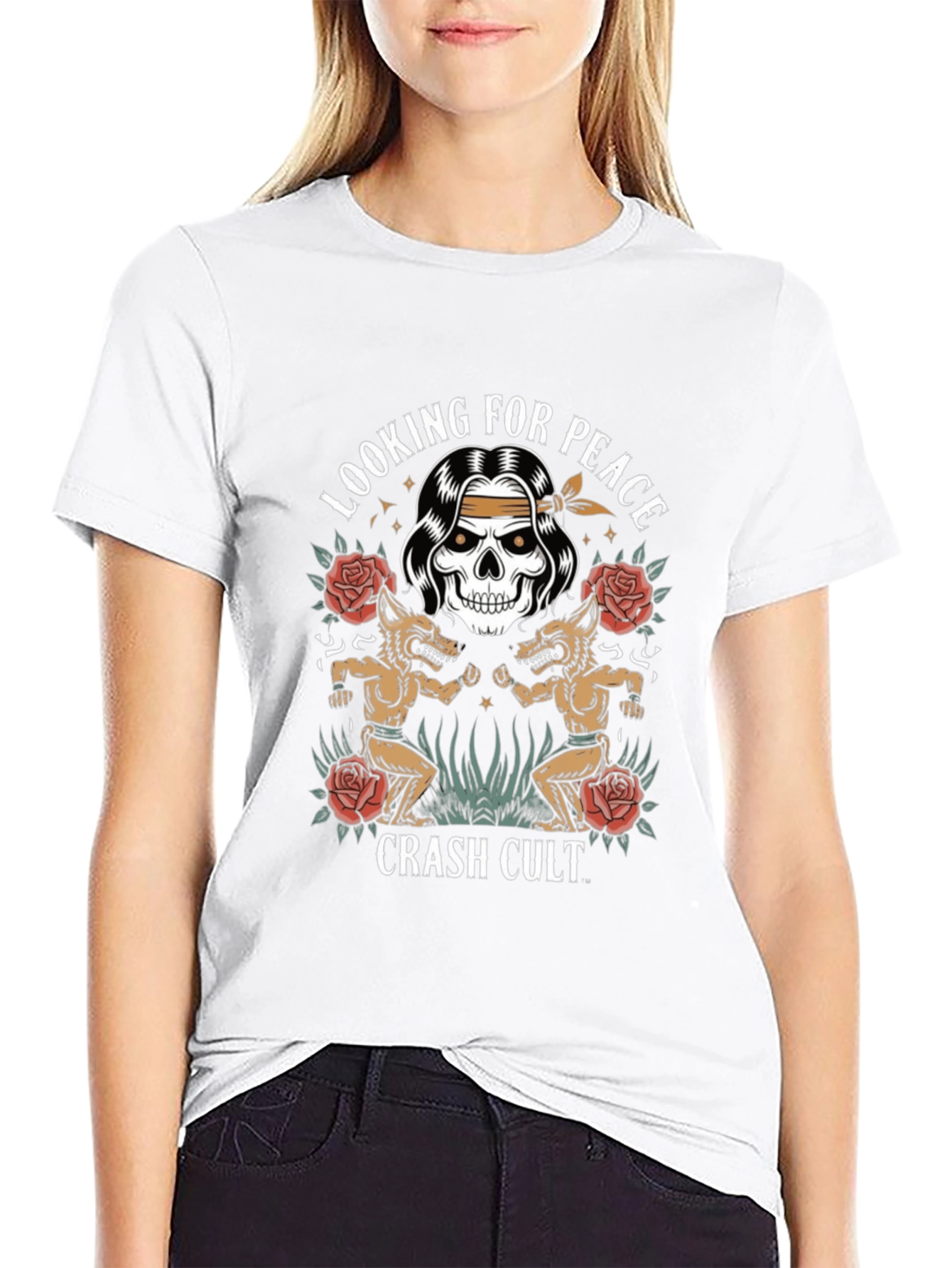 Crash Cult Peace Seeker Graphic T-Shirt