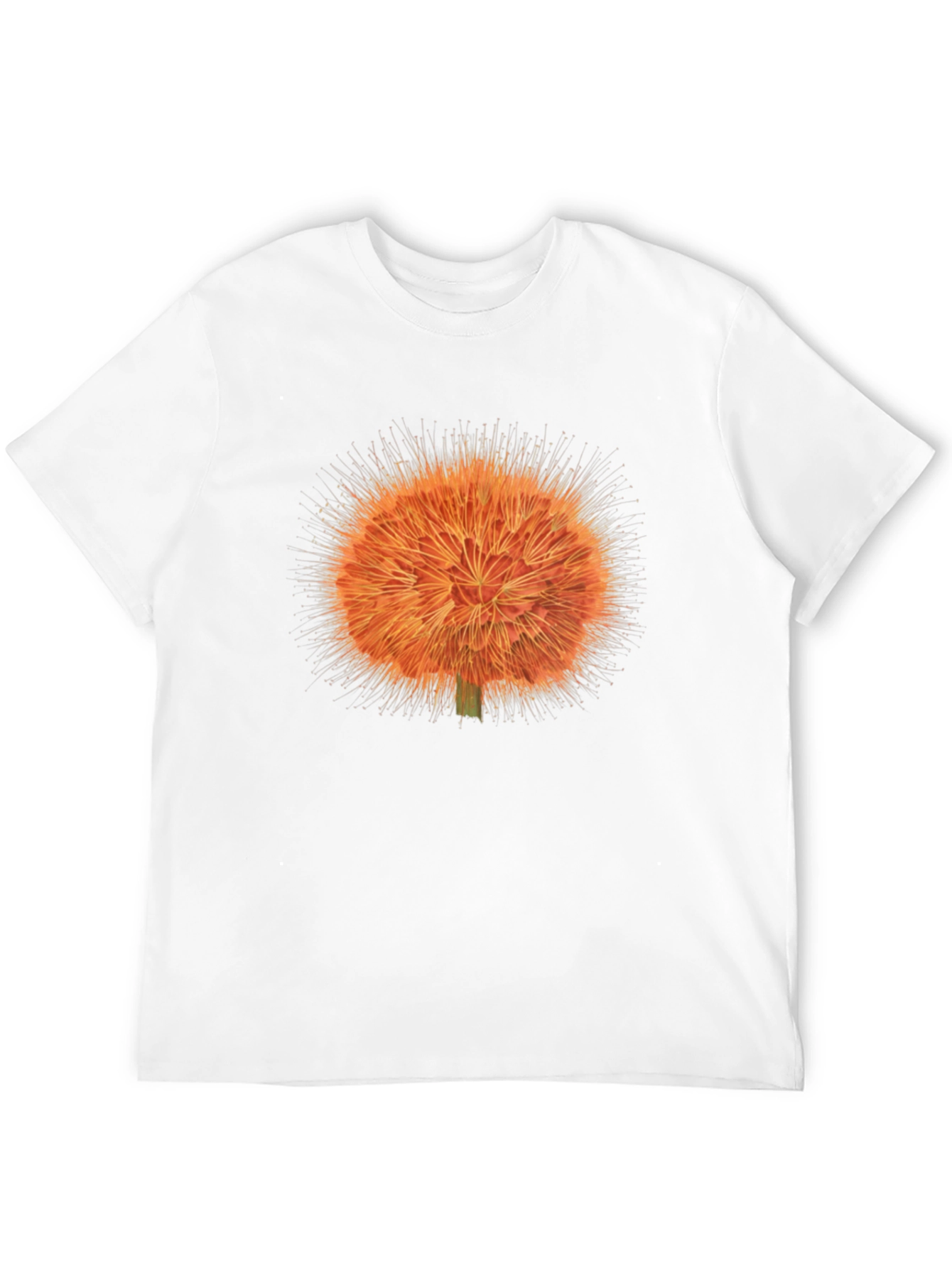 Exotic Flower Graphic Tee - Unique Botanical Print