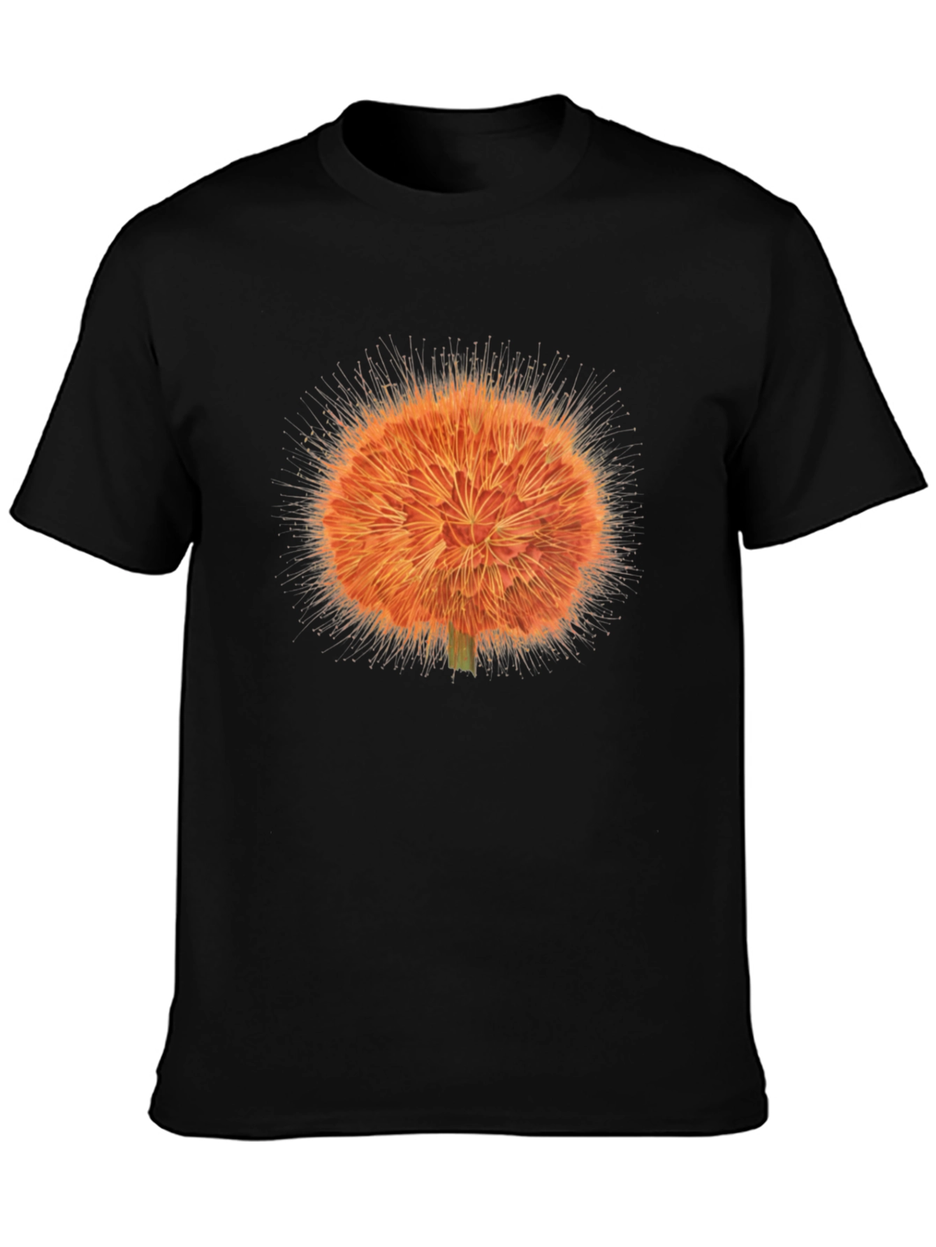 Exotic Flower Graphic Tee - Unique Botanical Print