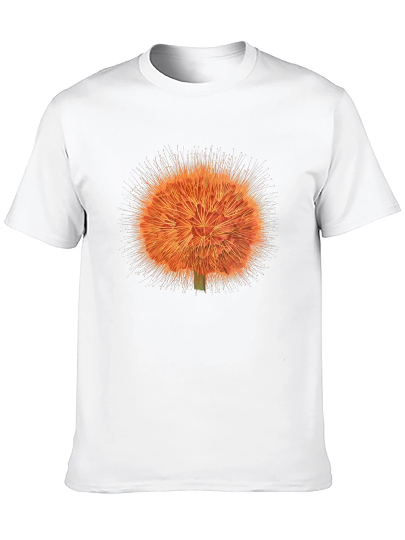 Exotic Flower Graphic Tee - Unique Botanical Print
