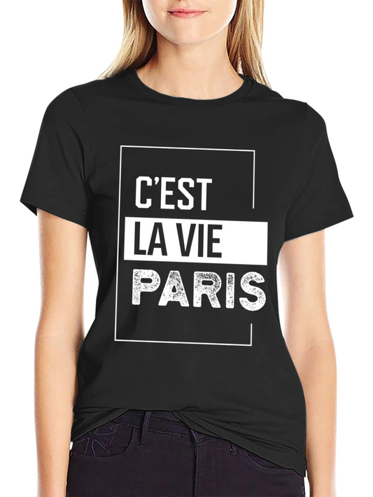 Cest La Vie Paris Graphic Tee