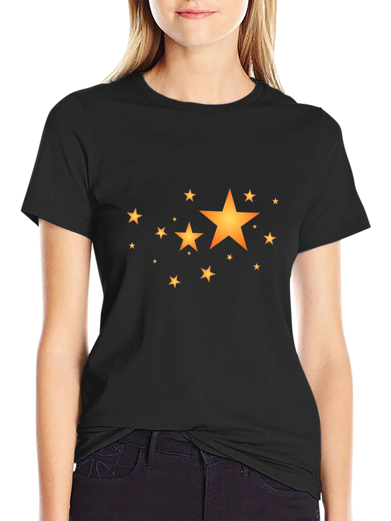 Starry Black T-Shirt