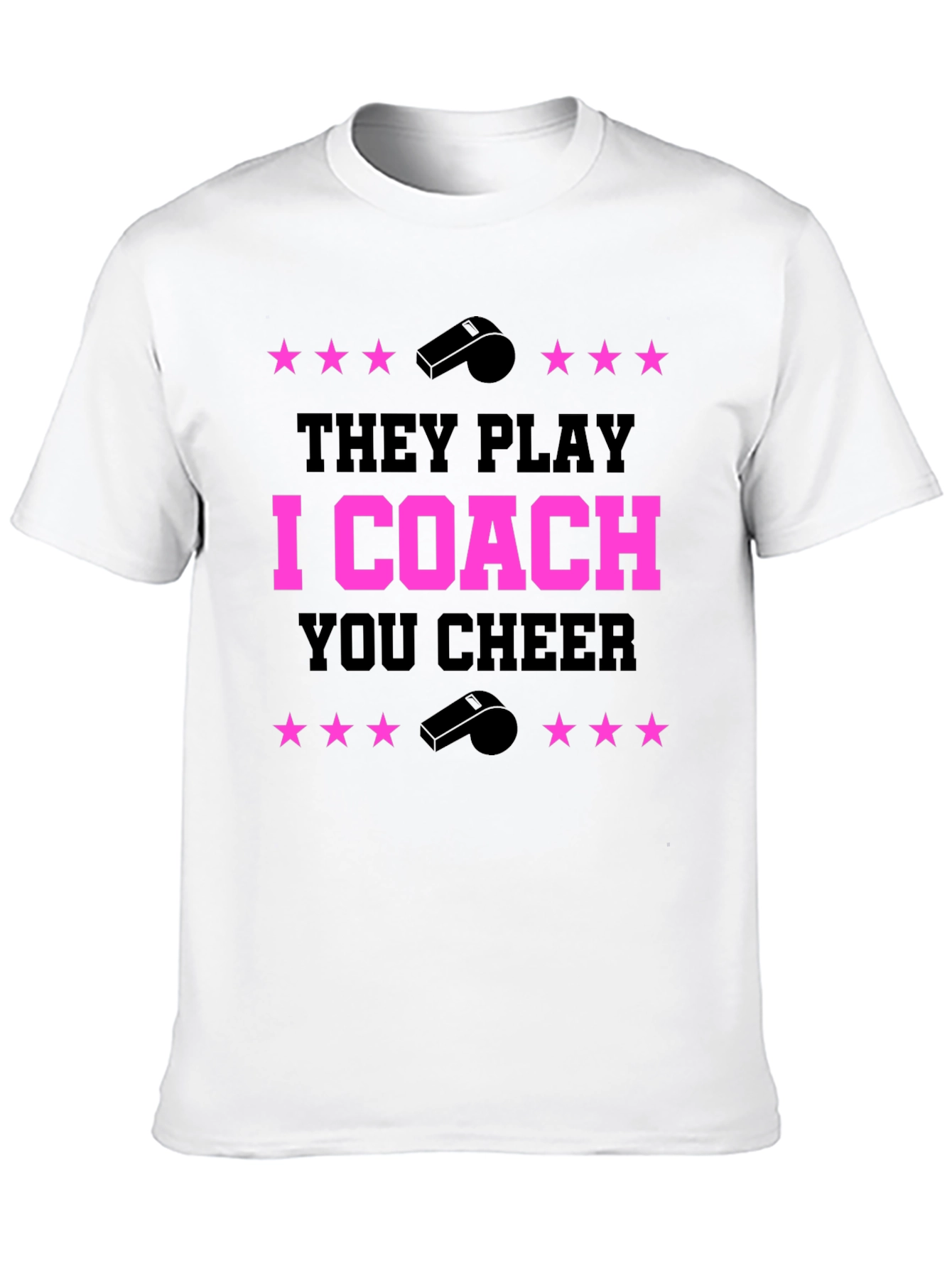 They Play I Coach You Cheer T-Shirt