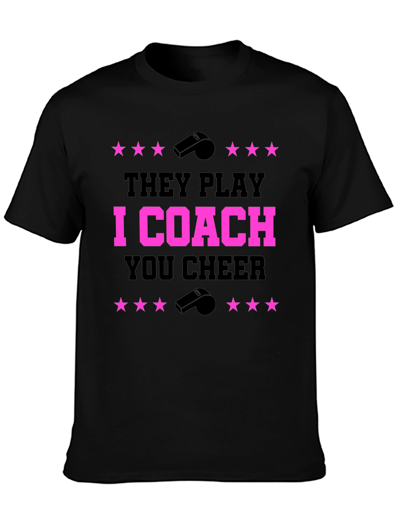 They Play I Coach You Cheer T-Shirt