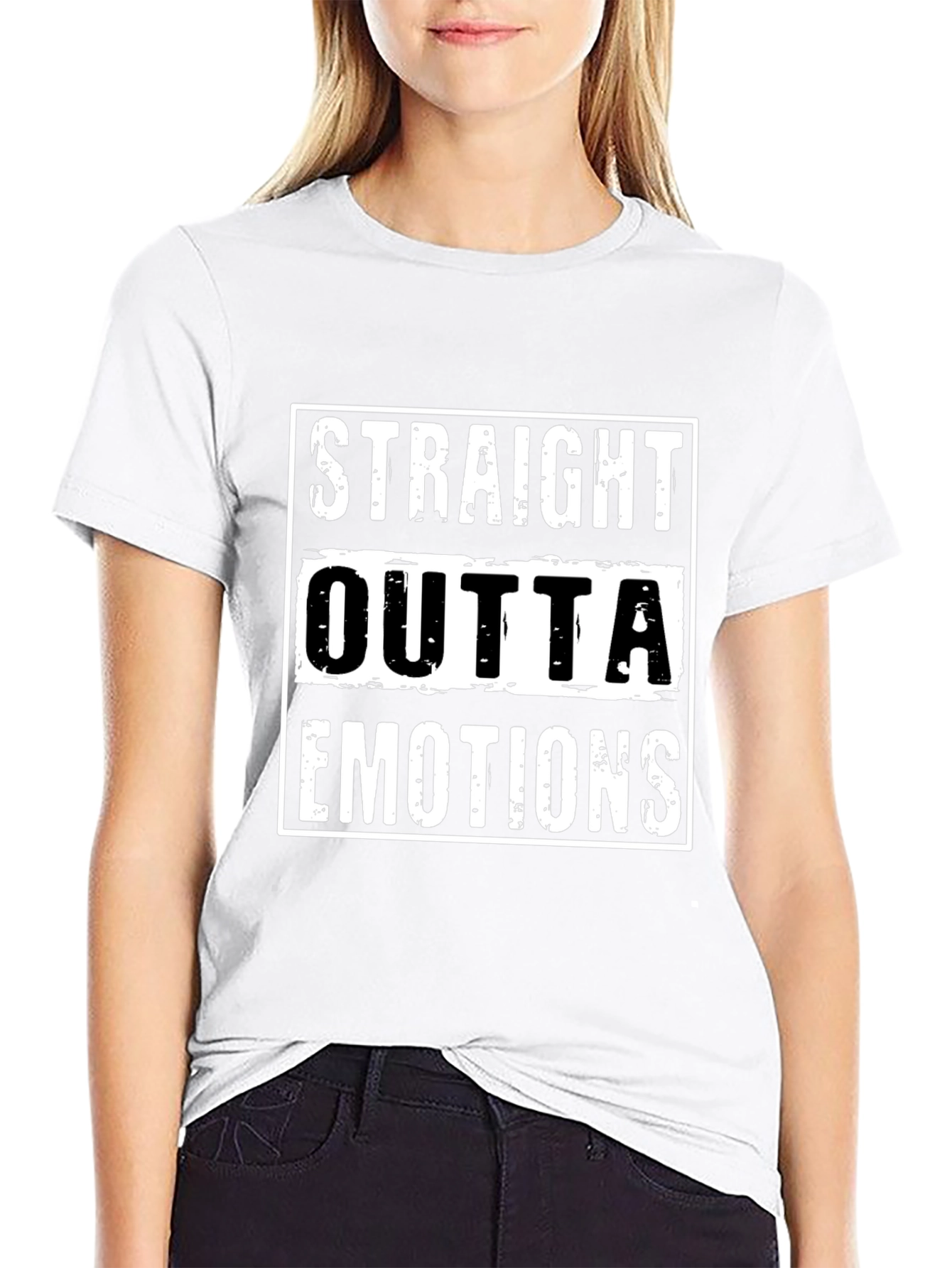 Straight Outta Emotions Graphic Tee