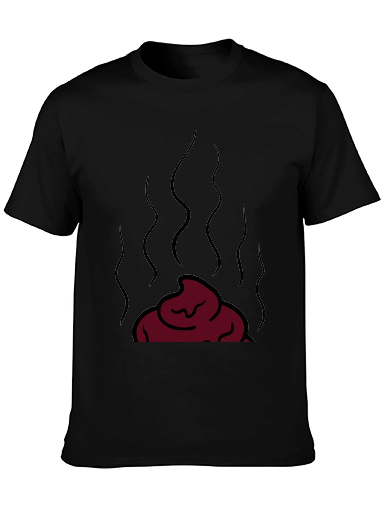 Novelty Poop Emoji T-Shirt