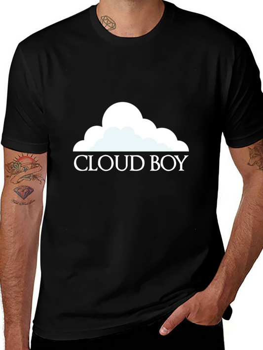 Cloud Boy Graphic Tee - Trendy Comfort