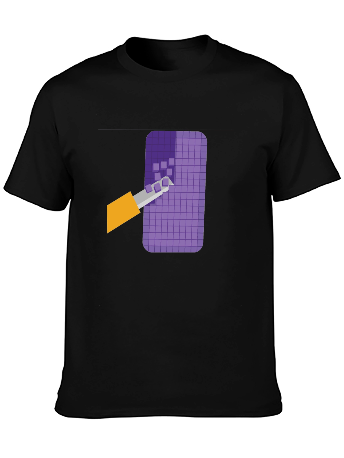 Pixelated Art T-Shirt - Modern Graphic Tee