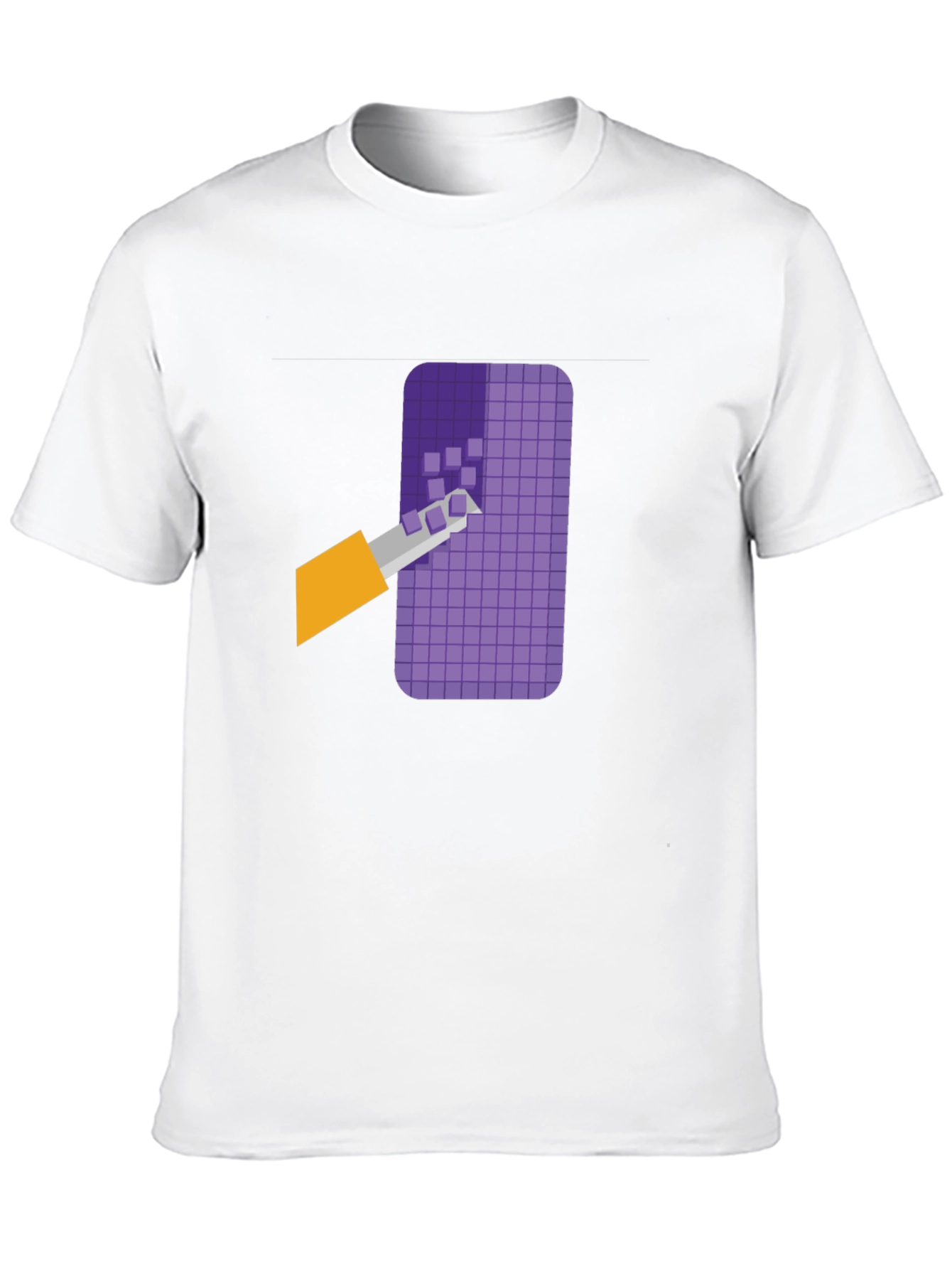 Pixelated Art T-Shirt - Modern Graphic Tee