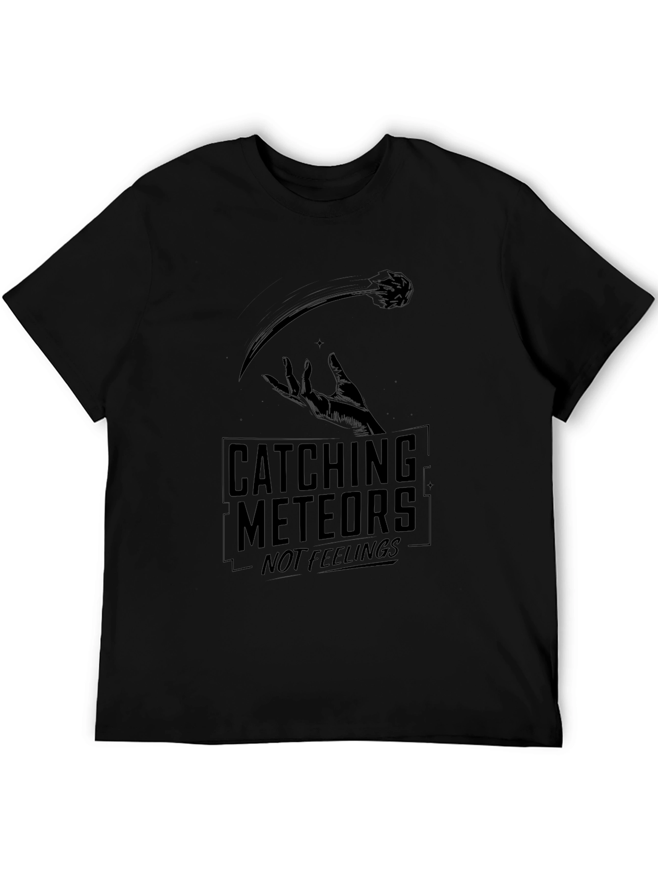 Catching Meteors T-Shirt - Dark Graphic Tee