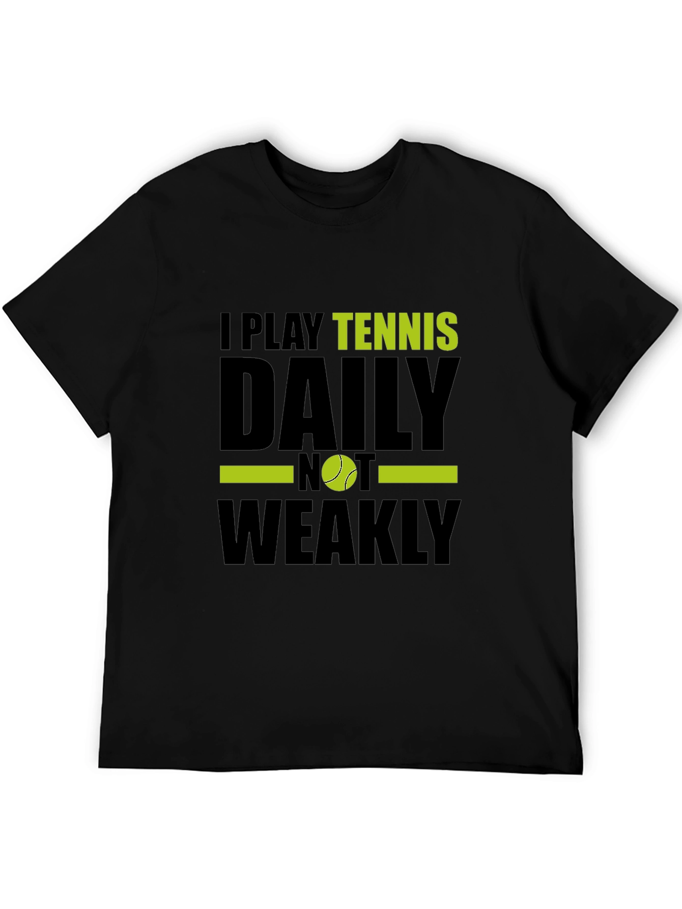 Tennis Player Graphic T-Shirt - Daily NOT Weakly!