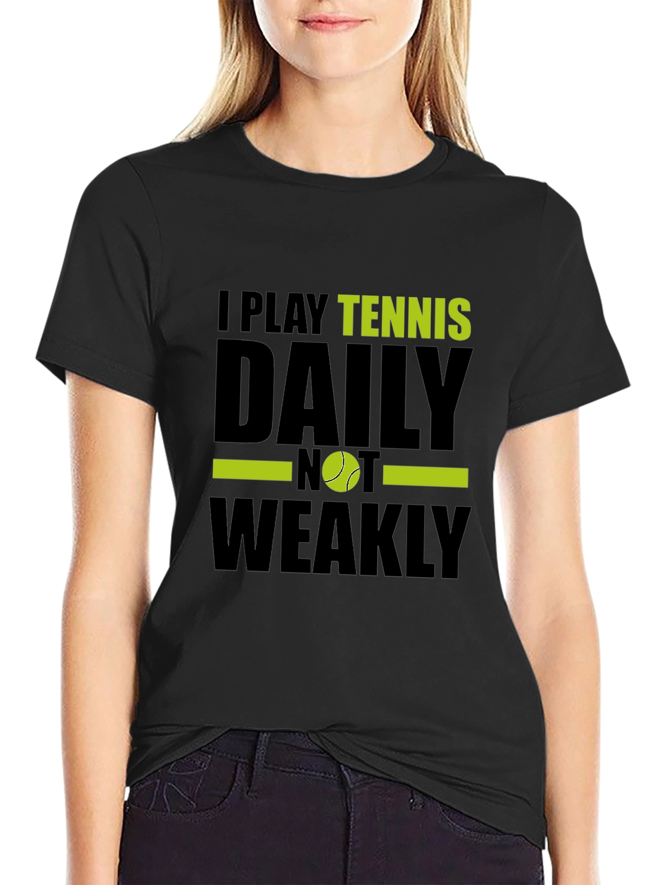 Tennis Player Graphic T-Shirt - Daily NOT Weakly!