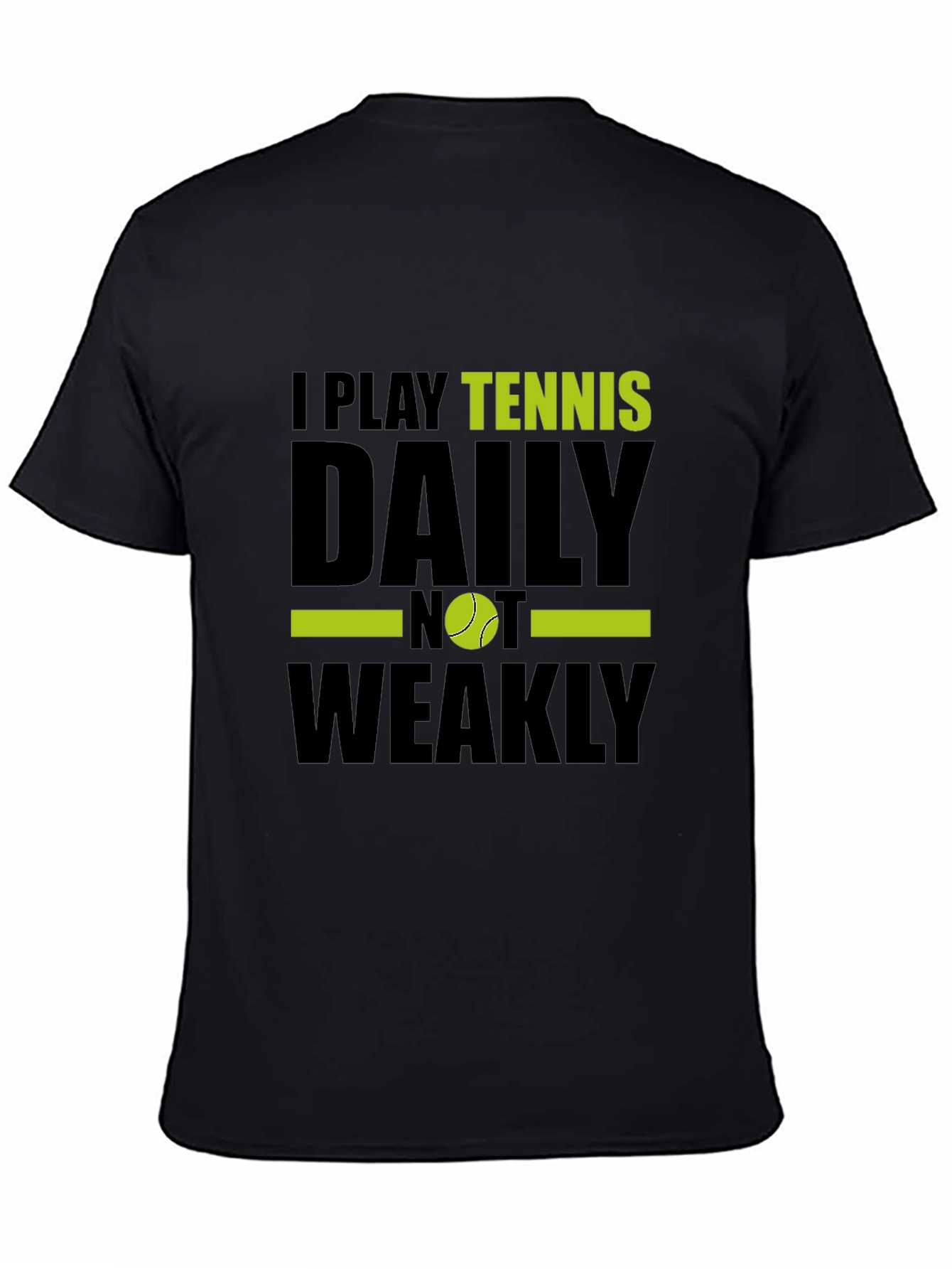 Tennis Player Graphic T-Shirt - Daily NOT Weakly!