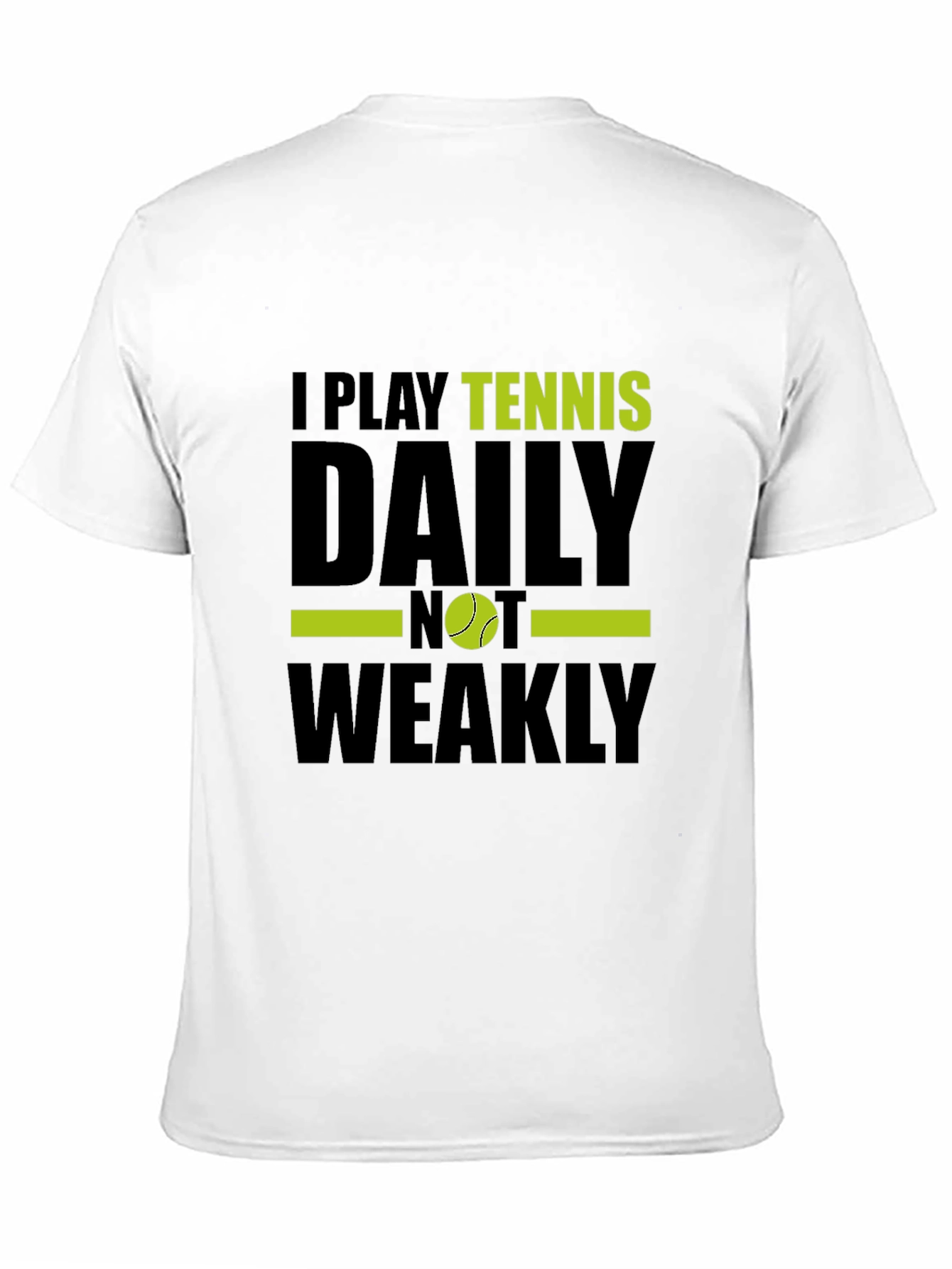 Tennis Player Graphic T-Shirt - Daily NOT Weakly!