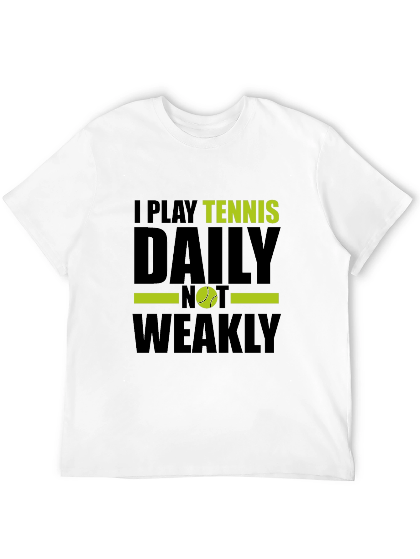Tennis Player Graphic T-Shirt - Daily NOT Weakly!