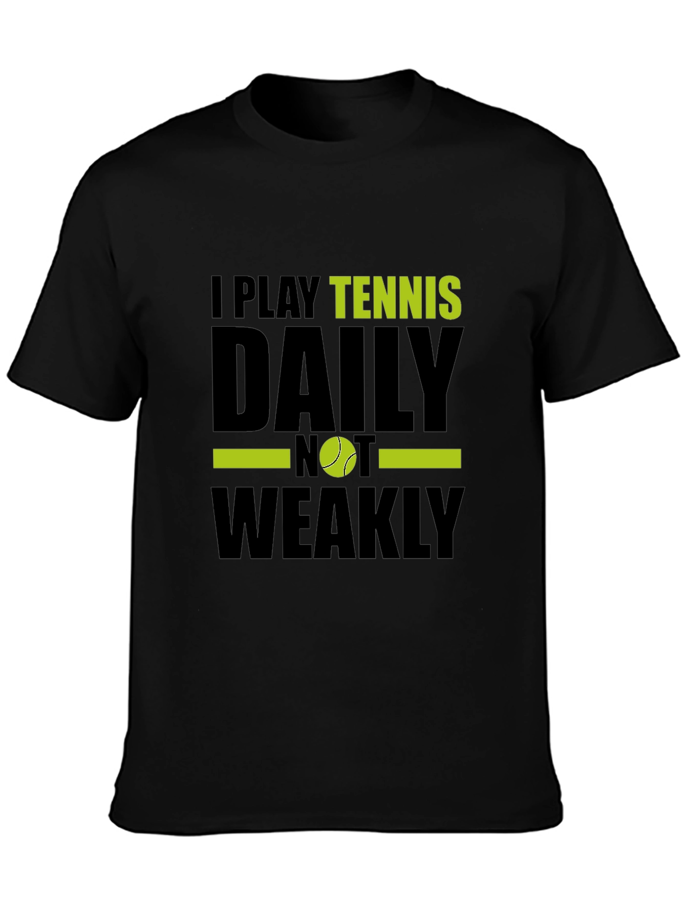 Tennis Player Graphic T-Shirt - Daily NOT Weakly!