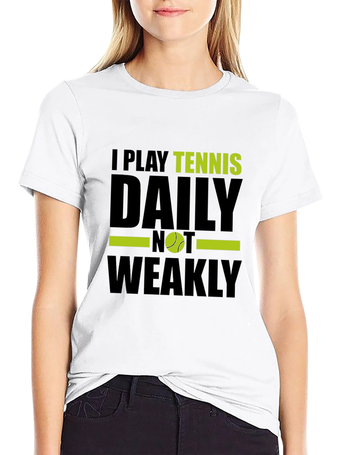 Tennis Player Graphic T-Shirt - Daily NOT Weakly!