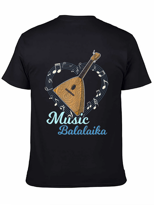 Music Balalaika Graphic T-Shirt