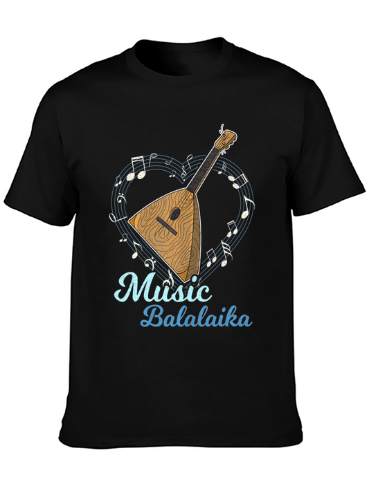 Music Balalaika Graphic T-Shirt