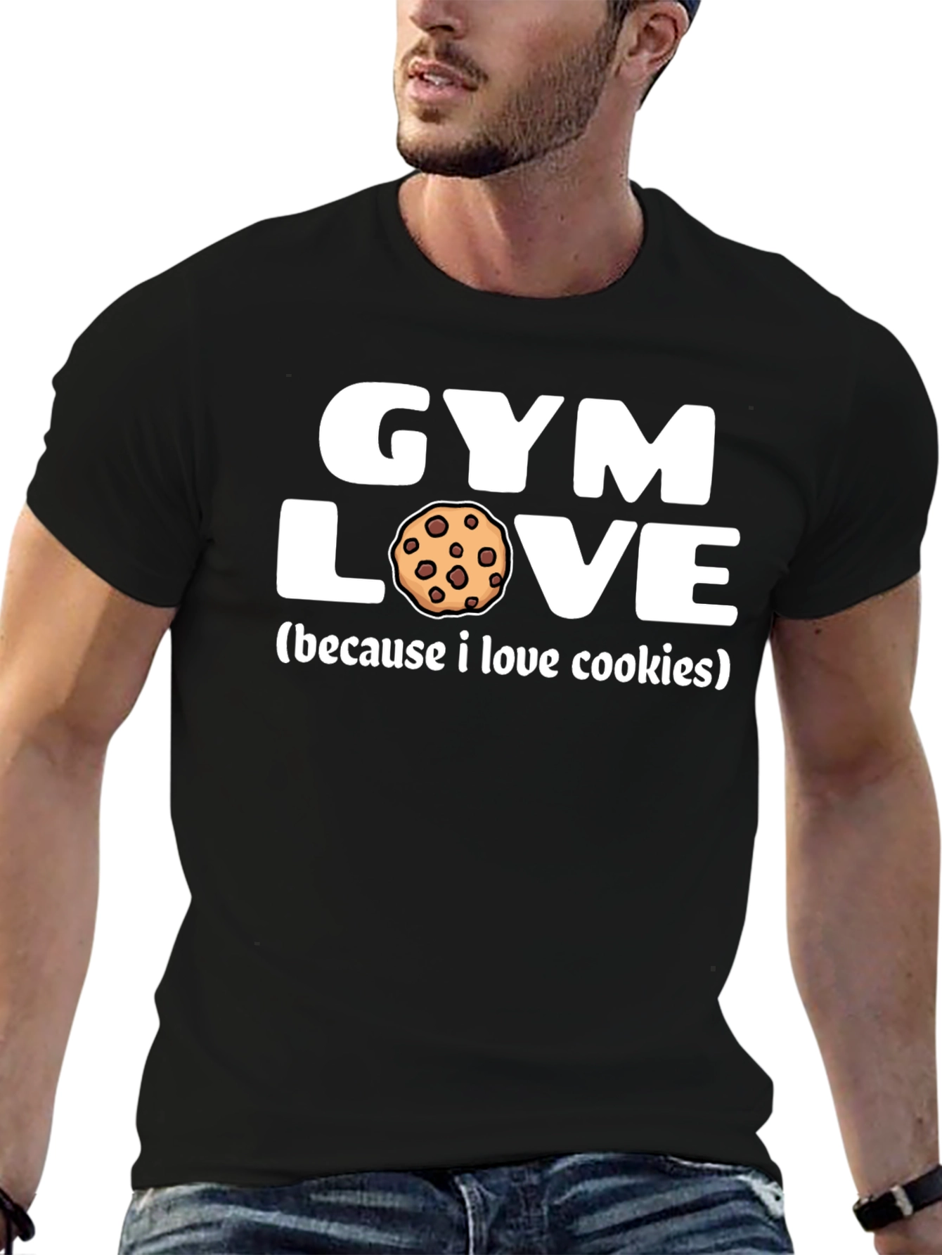 Gym Love Cookies Graphic Tee