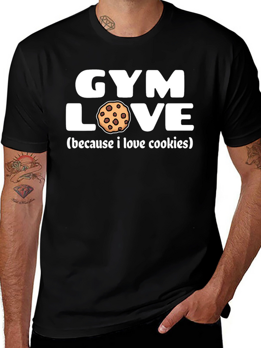 Gym Love Cookies Graphic Tee