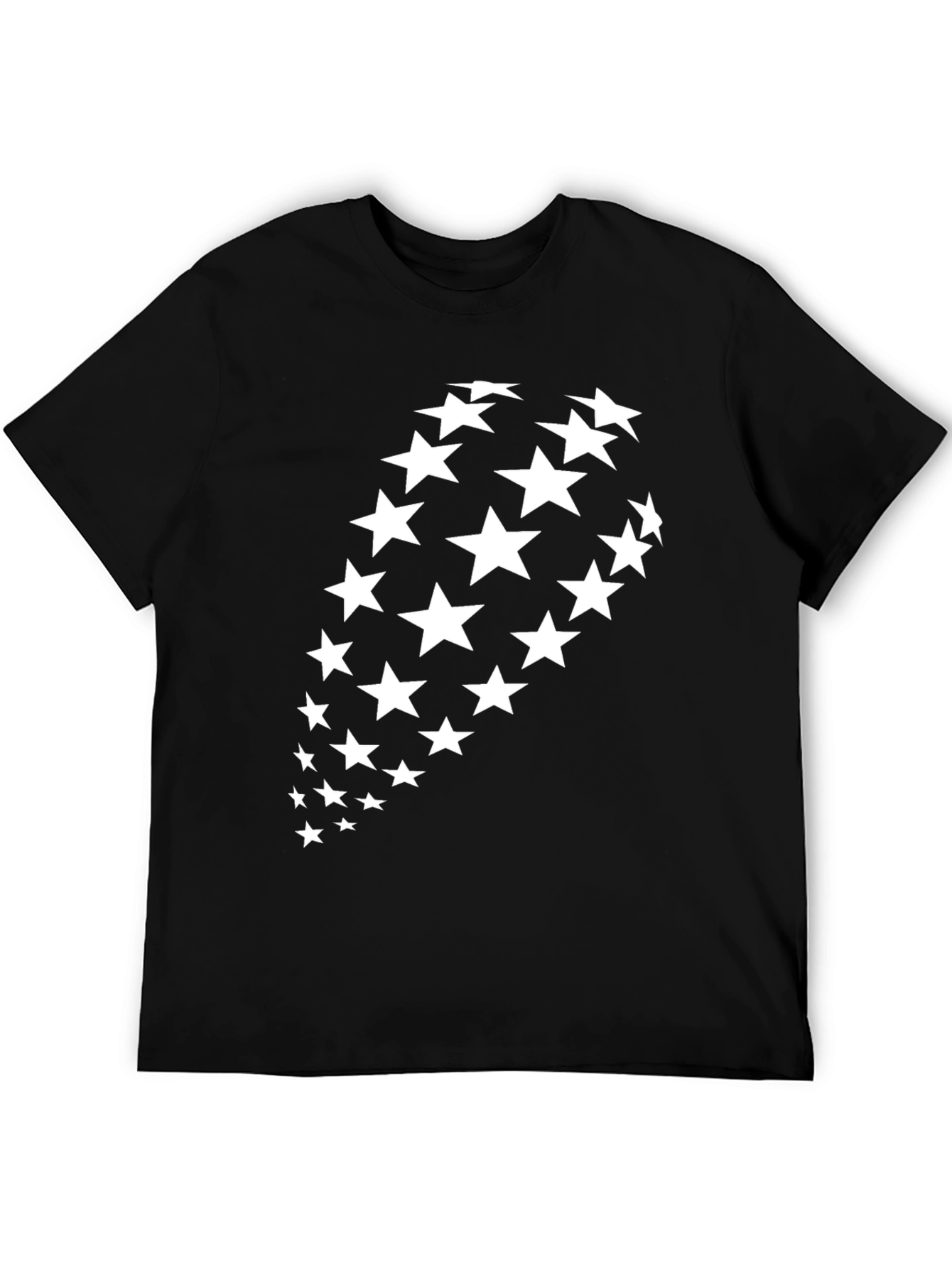 Starry Graphic Black T-Shirt