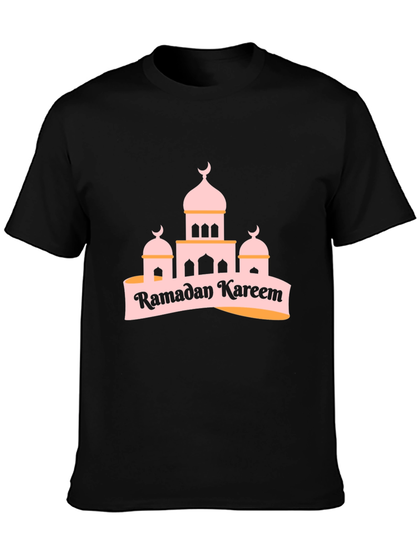 Ramadan Kareem T-Shirt - Festive Black Tee