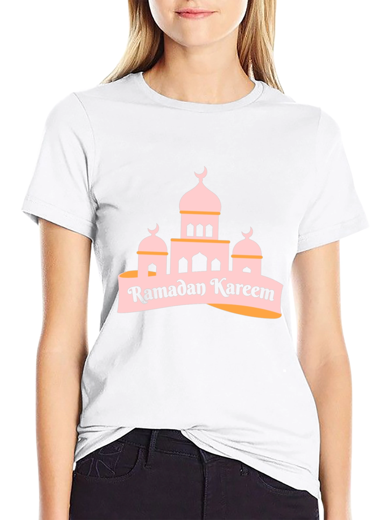 Ramadan Kareem T-Shirt - Festive Black Tee