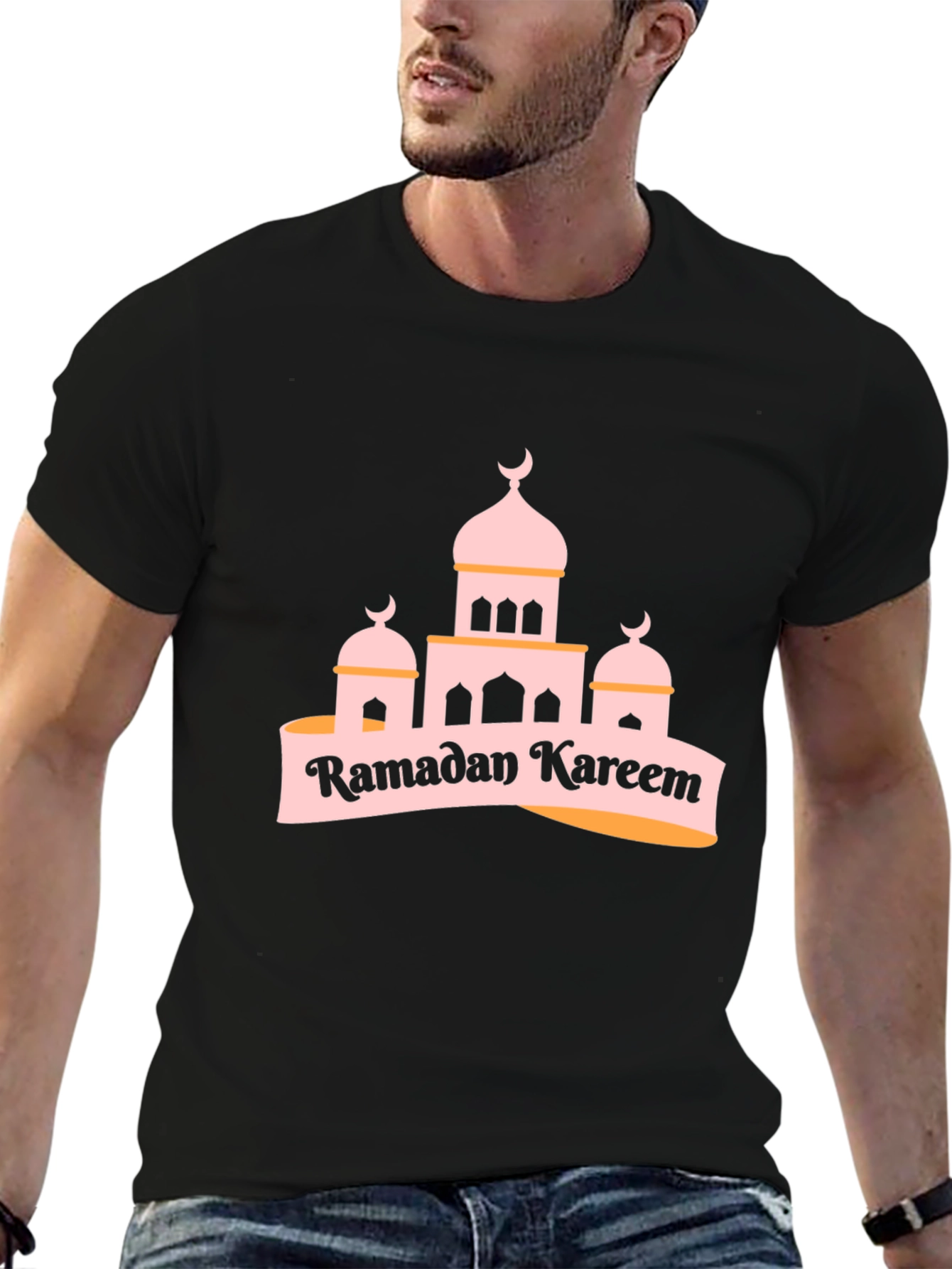Ramadan Kareem T-Shirt - Festive Black Tee