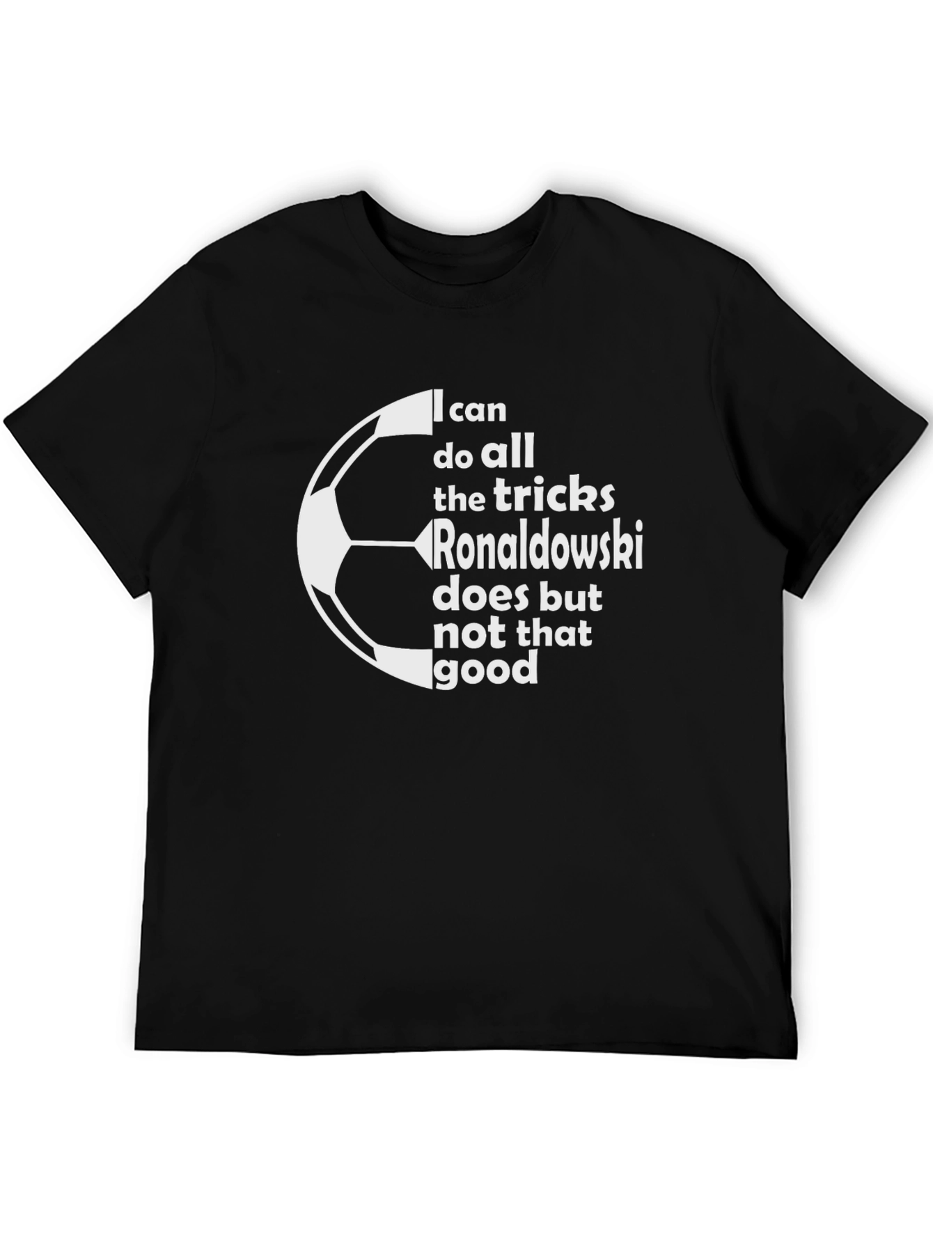Funny Soccer Fan T-Shirt: Lewandowski Parody Graphic Tee