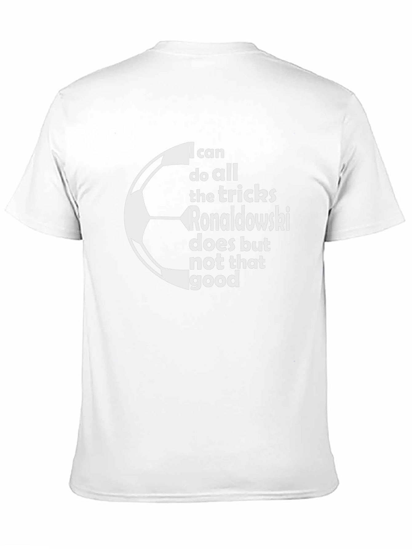 Funny Soccer Fan T-Shirt: Lewandowski Parody Graphic Tee