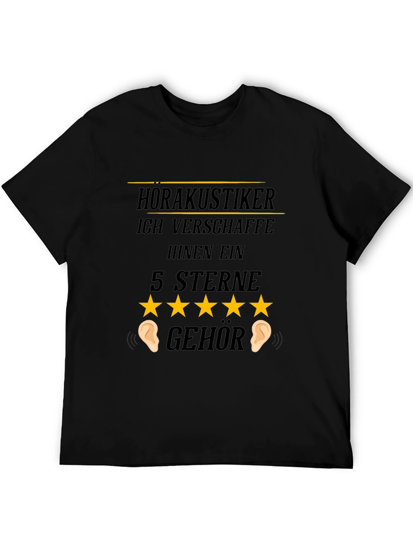 Funny Audiologist 5-Star Hearing T-Shirt