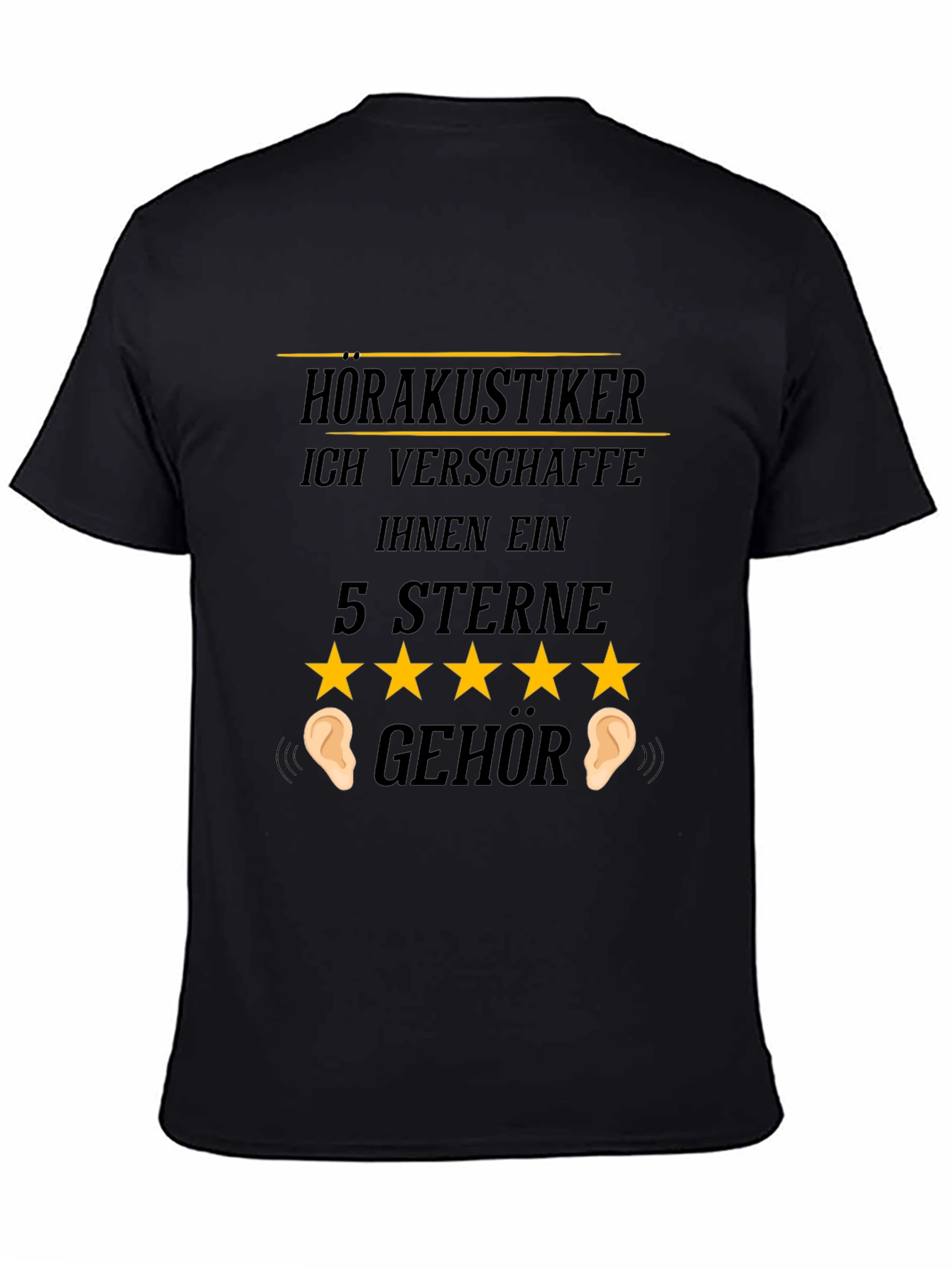 Funny Audiologist 5-Star Hearing T-Shirt