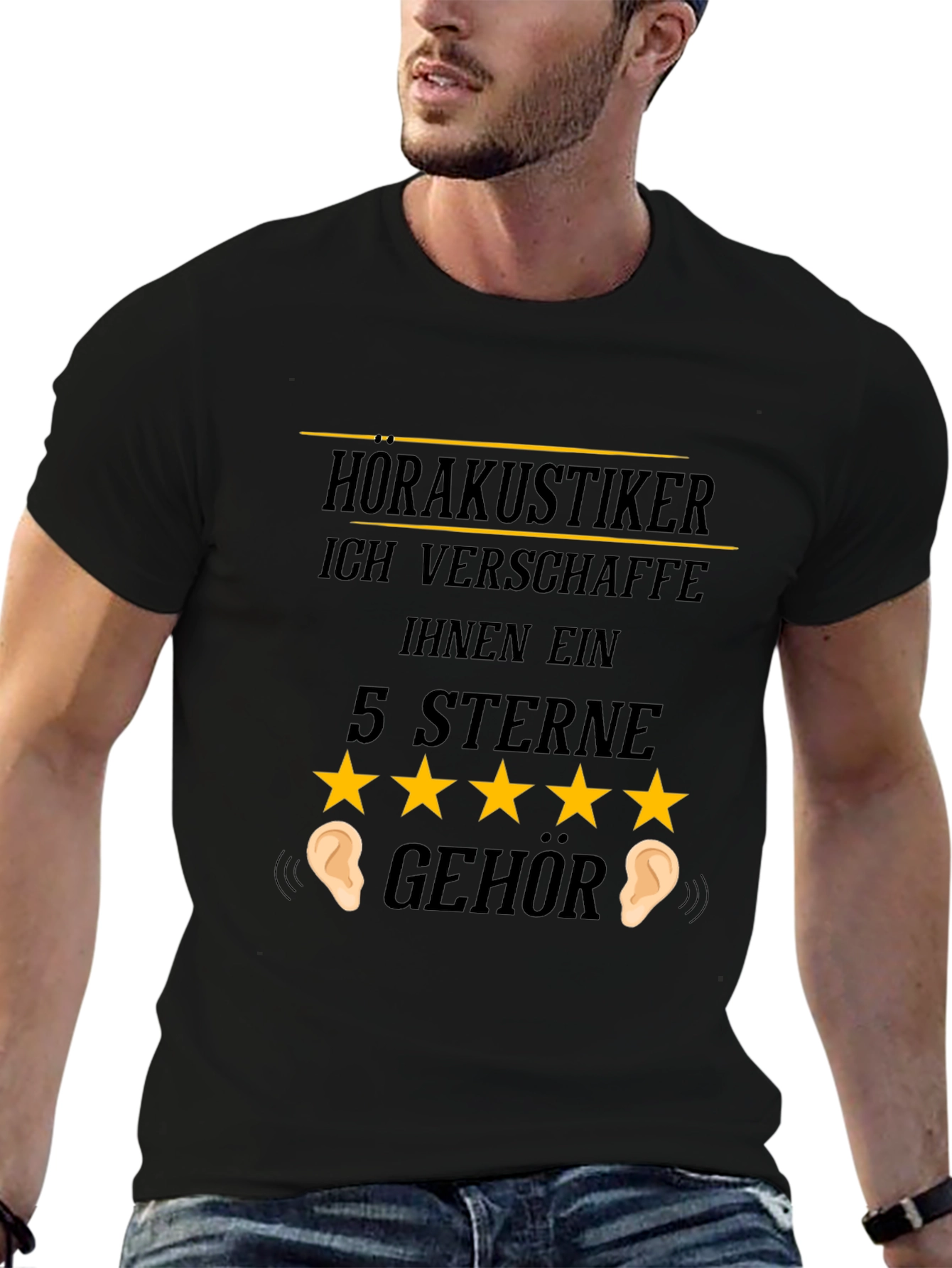 Funny Audiologist 5-Star Hearing T-Shirt
