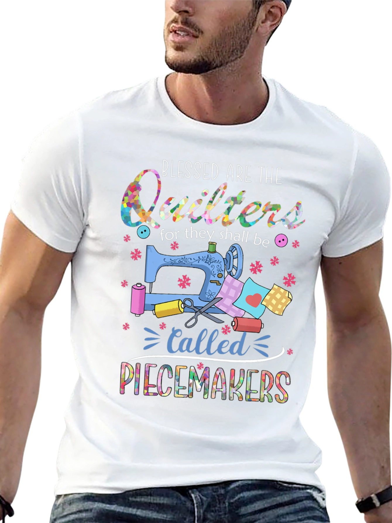 Blessed Quilters T-Shirt - Piece Makers