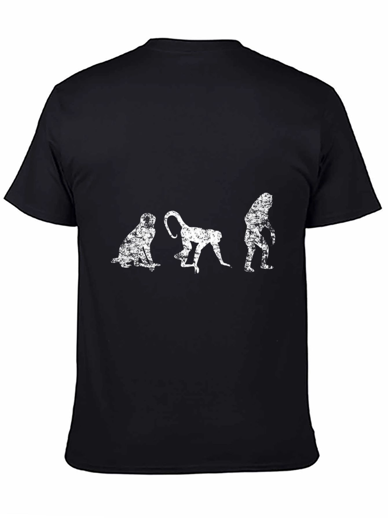Evolution Graphic T-Shirt - Black Cotton Tee