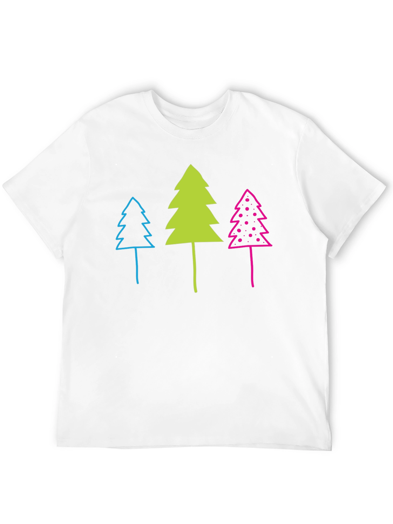 Funky Forest Tee - Whimsical Tree Graphic T-Shirt